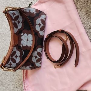 Kaye Spade Monogram Reece Small Shoulder Bag Crossbody